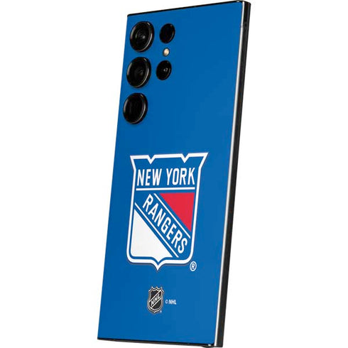 NHL New York Rangers Solid Background Galaxy S25 Ultra Skin
