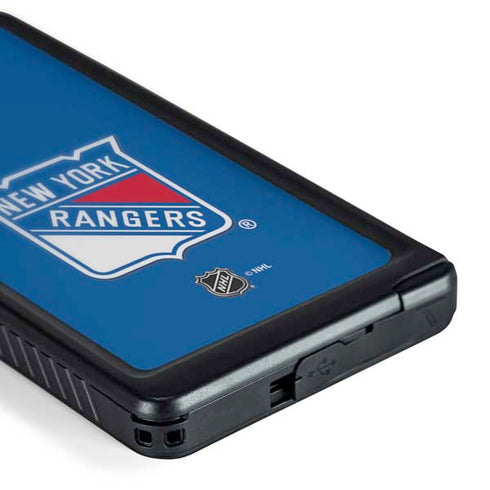 NHL New York Rangers Solid Background Galaxy S24 Ultra Waterproof Case