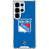 NHL New York Rangers Solid Background Galaxy S25 Ultra Clear Case