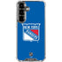 NHL New York Rangers Solid Background Galaxy S26 Clear Case