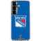 NHL New York Rangers Solid Background Galaxy S26 Plus Clear Case