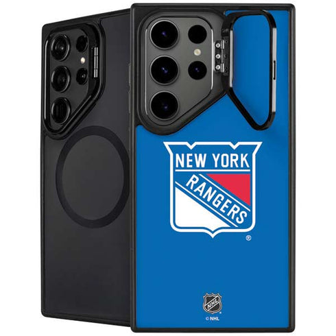 NHL New York Rangers Solid Background Galaxy S26 Ultra Kickstand Case