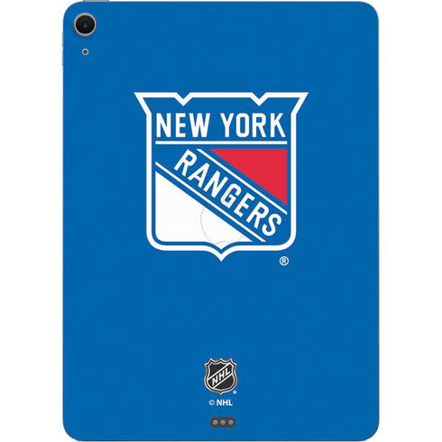 NHL New York Rangers Solid Background Apple iPad Air Skin
