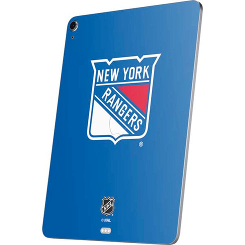NHL New York Rangers Solid Background Apple iPad Air Skin