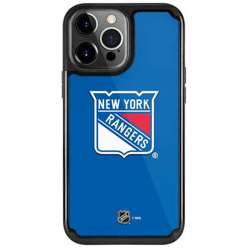 NHL New York Rangers Solid Background iPhone Cases