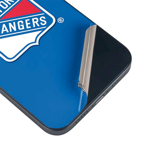 NHL New York Rangers Solid Background iPhone Skins