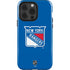 NHL New York Rangers Solid Background iPhone 15 Pro Impact Case
