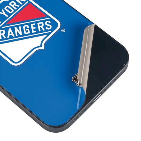 NHL New York Rangers Solid Background iPhone 15 Skin