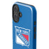 NHL New York Rangers Solid Background iPhone 16 Impact Case