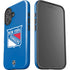 NHL New York Rangers Solid Background iPhone 16 Impact Case