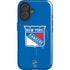 NHL New York Rangers Solid Background iPhone 16 Magsafe Impact Case