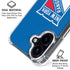NHL New York Rangers Solid Background iPhone 16 Plus Clear Case