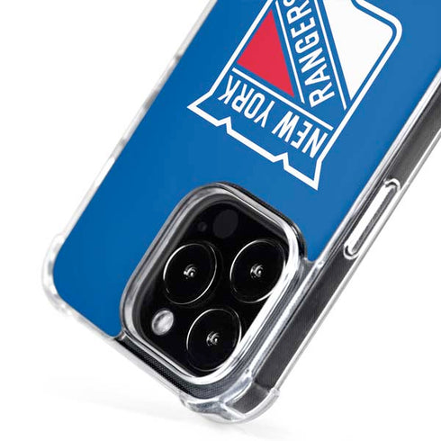 NHL New York Rangers Solid Background iPhone 16 Pro MagSafe Case