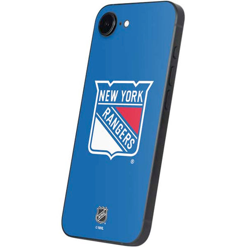 NHL New York Rangers Solid Background iPhone 16e Skin
