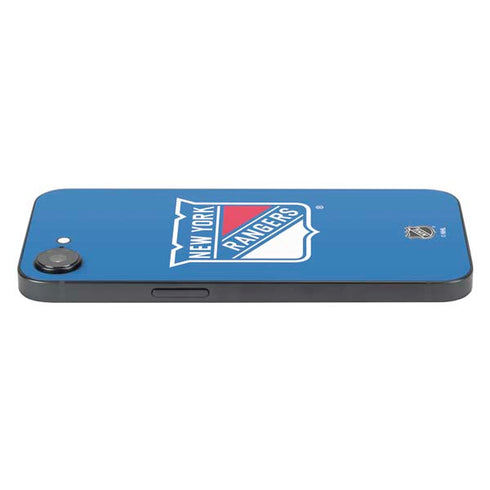 NHL New York Rangers Solid Background iPhone 16e Skin
