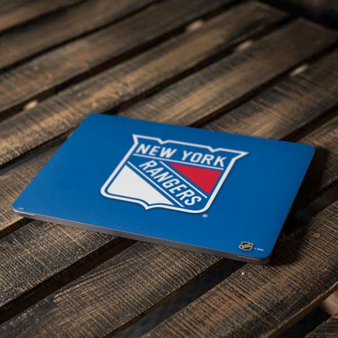 NHL New York Rangers Solid Background Apple MacBook Air Skin