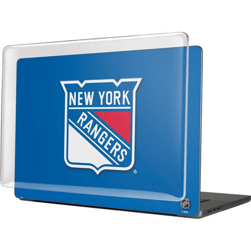 NHL New York Rangers Solid Background MacBook Cases