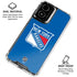 NHL New York Rangers Solid Background Moto G Power 5G (2024) Clear Case
