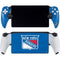 NHL New York Rangers Solid Background PlayStation Portal Remote Player Skin