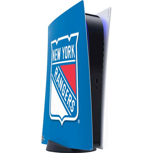NHL New York Rangers Solid Background PlayStation PS5 Skins