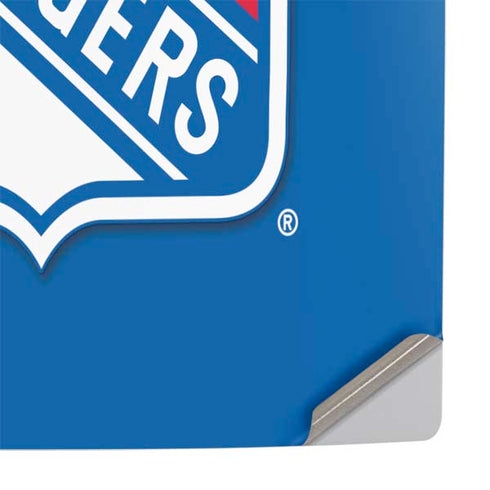 NHL New York Rangers Solid Background PS5 Pro Console Skin