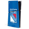 NHL New York Rangers Solid Background PS5 Slim Digital Edition Console Skin
