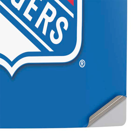 NHL New York Rangers Solid Background PS5 Slim Digital Edition Console Skin