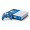 NHL New York Rangers Solid Background Xbox One S Console and Controller Bundle Skin