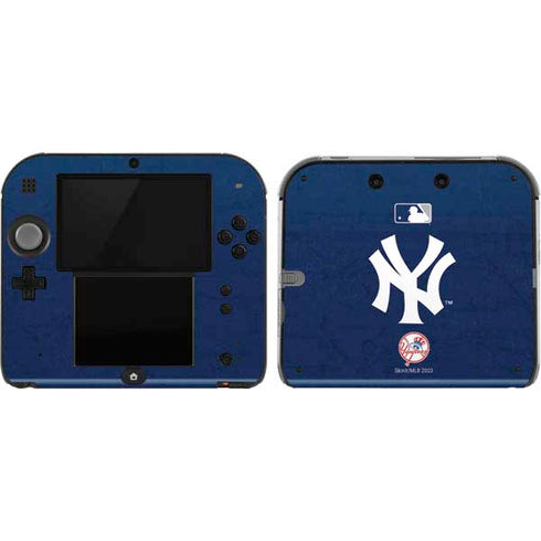MLB New York Yankees - Solid Distressed Nintendo Skins