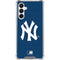 MLB New York Yankees - Solid Distressed Galaxy A16 5G Clear Case