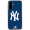 MLB New York Yankees - Solid Distressed Galaxy A36 5G Clear Case