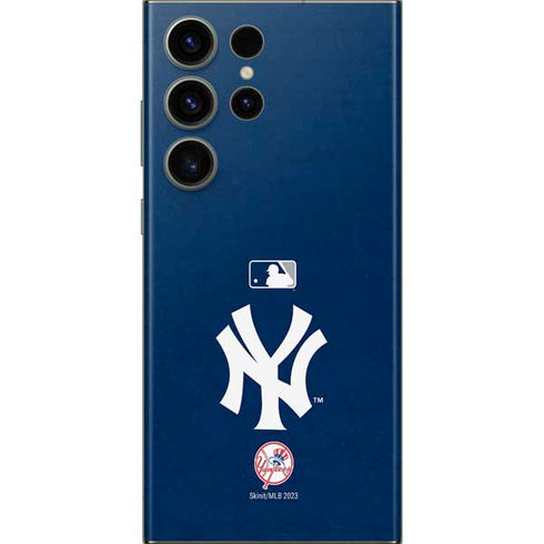 MLB New York Yankees - Solid Distressed Galaxy Skins