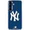 MLB New York Yankees - Solid Distressed Galaxy S25 FE Clear Case