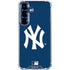 MLB New York Yankees - Solid Distressed Galaxy S25 Plus Clear Case