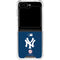 MLB New York Yankees - Solid Distressed Galaxy Z Flip6 Clear Case