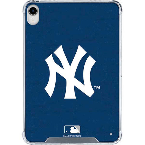 MLB New York Yankees - Solid Distressed iPad 11th Gen (2025) Clear Case