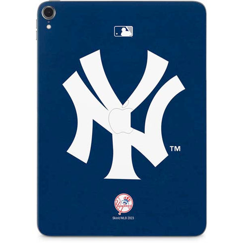 MLB New York Yankees - Solid Distressed Apple iPad Pro Skin