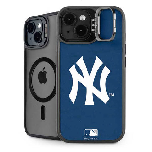 MLB New York Yankees - Solid Distressed iPhone 14 Kickstand Case