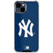 MLB New York Yankees - Solid Distressed iPhone 15 Clear Case