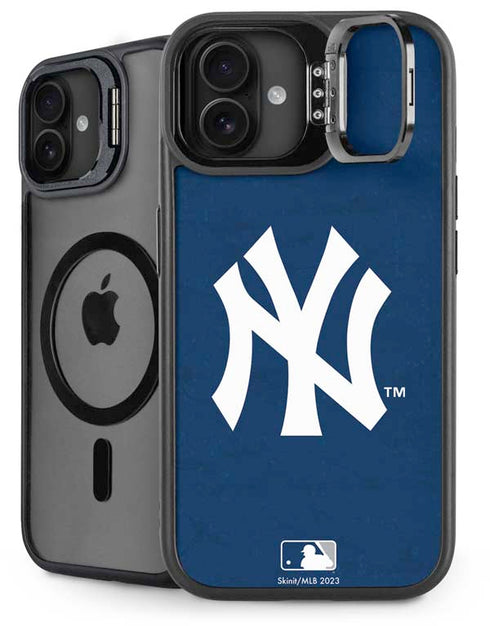 MLB New York Yankees - Solid Distressed iPhone 16 Kickstand Case