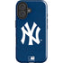 MLB New York Yankees - Solid Distressed iPhone 16 Plus Impact Case