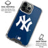 MLB New York Yankees - Solid Distressed iPhone 16 Pro Clear Case