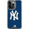 MLB New York Yankees - Solid Distressed iPhone 16 Pro Max Clear Case