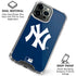 MLB New York Yankees - Solid Distressed iPhone 16 Pro Max Clear Case