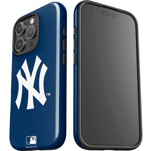 MLB New York Yankees - Solid Distressed iPhone 16 Pro Max Impact Case