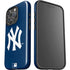MLB New York Yankees - Solid Distressed iPhone 16 Pro Max Impact Case