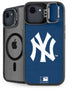 MLB New York Yankees - Solid Distressed iPhone 16e Kickstand Case