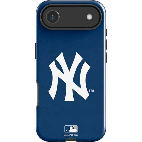 MLB New York Yankees - Solid Distressed iPhone 17 Air Impact Case