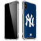 MLB New York Yankees - Solid Distressed iPhone X/XS Clear Case