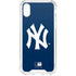 MLB New York Yankees - Solid Distressed iPhone XS Clear Case